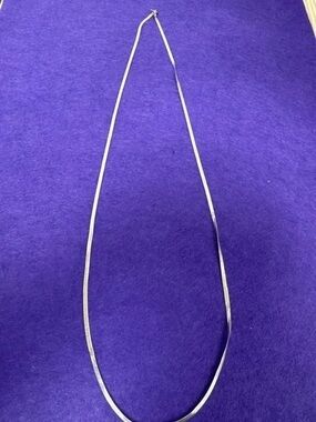 30” Sterling Silver Snake Chain Necklace - 925 Italy Stamped - 6.72 Grams